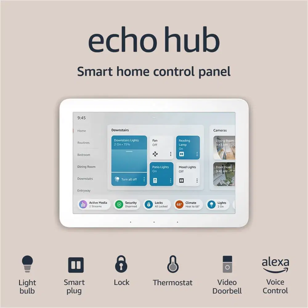 Amazon Echo Hub smart home control panel