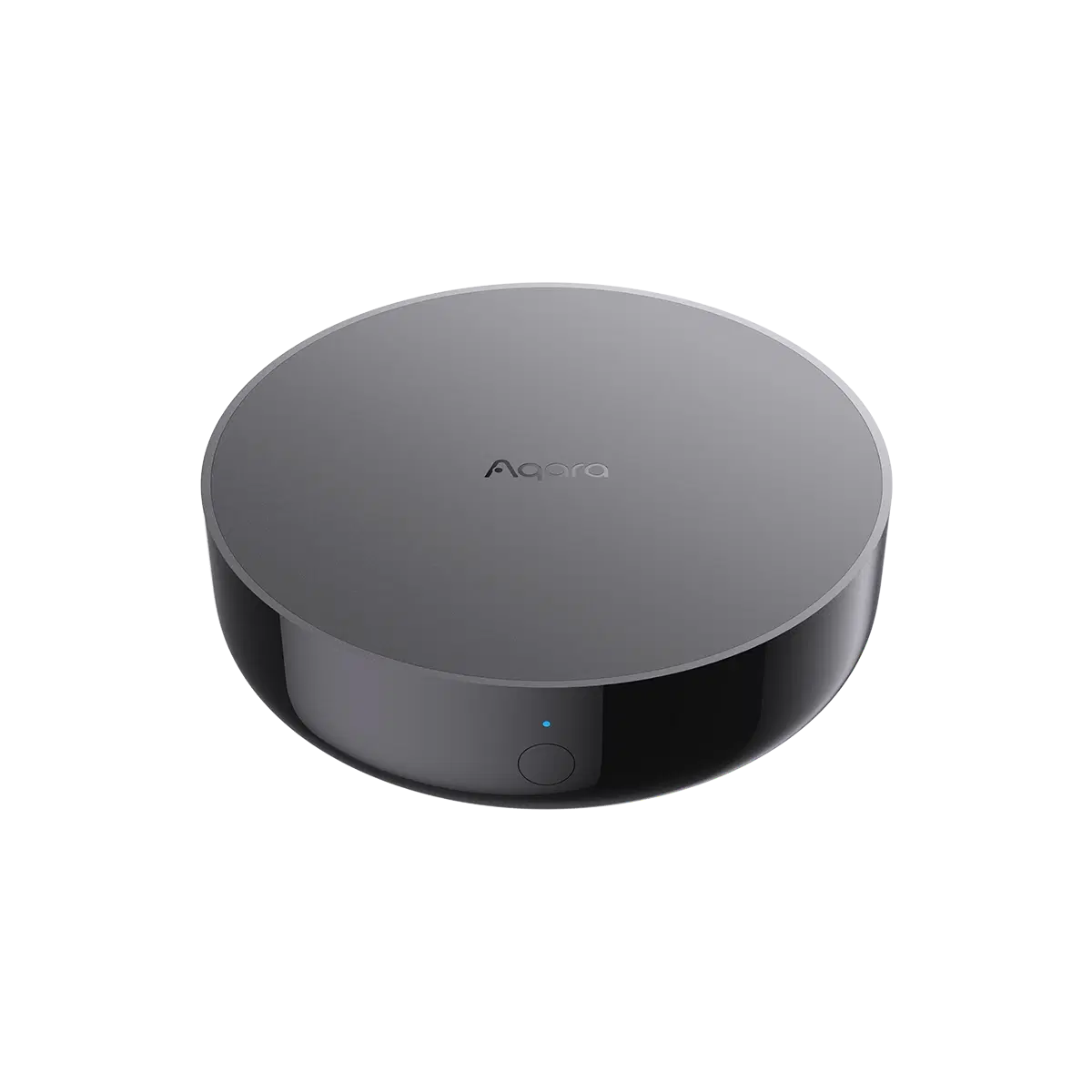 Black Aqara Hub M200 smart home hub