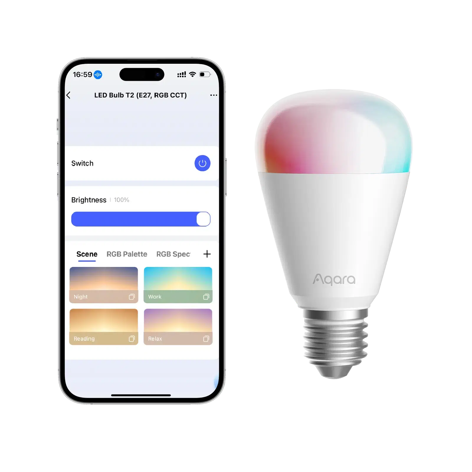 Aqara LED Bulb T2 E26 RGB CCT