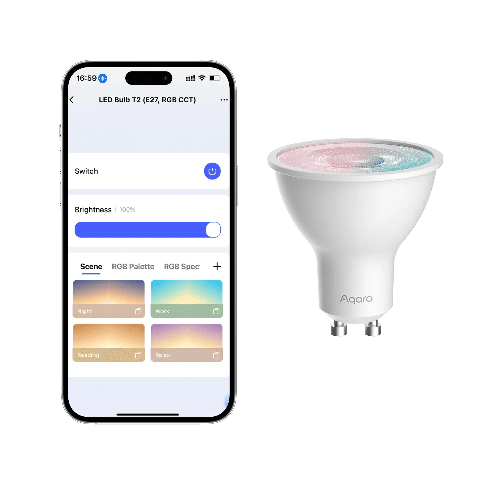 Aqara LED Bulb T2 GU10 RGB CCT