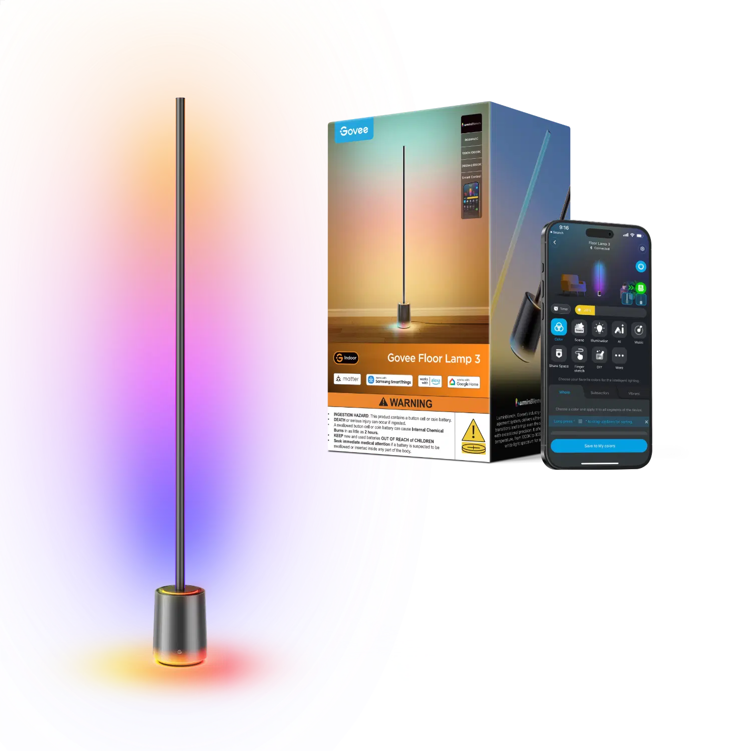 Govee Matter Floor Lamps