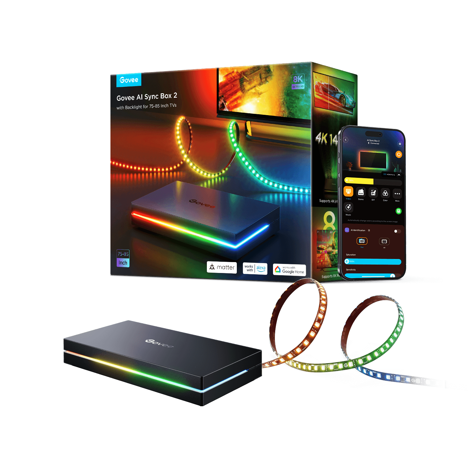 Govee Matter TV and Gaming Lights