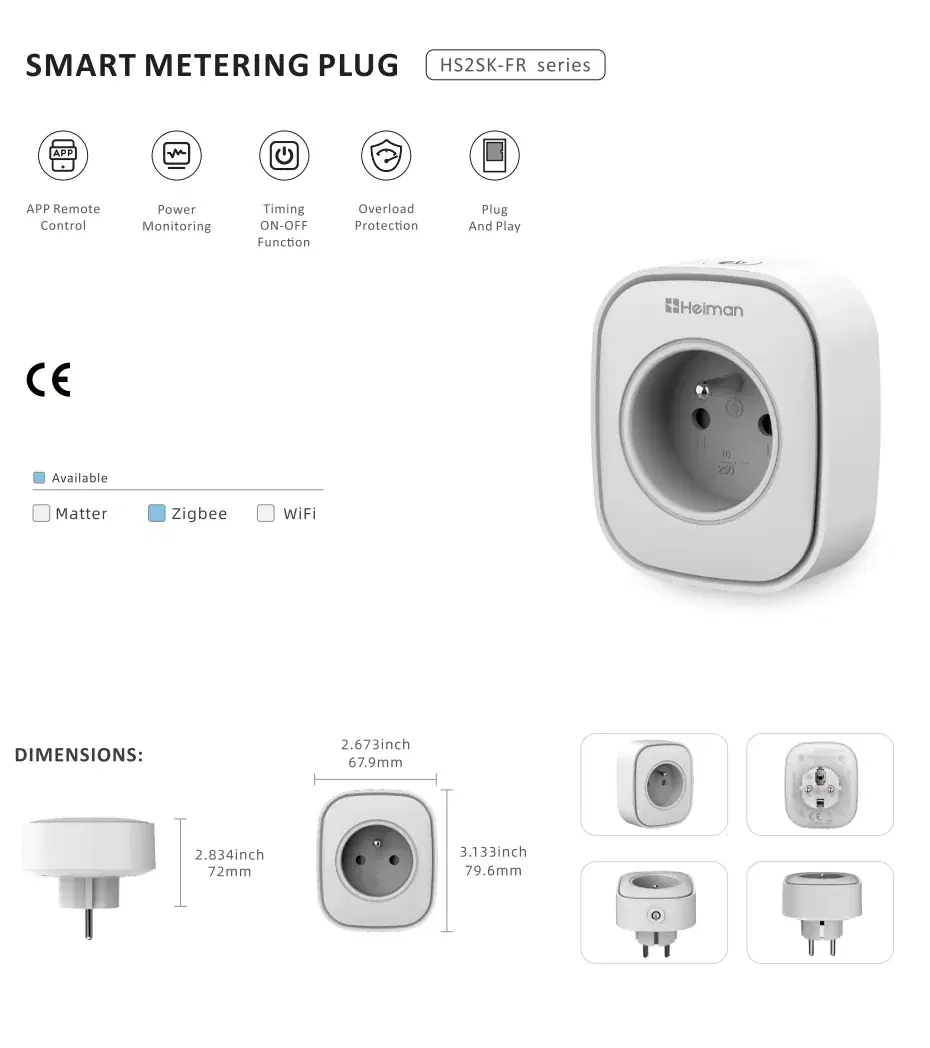 Heiman CRSK-FRM smart metering plug