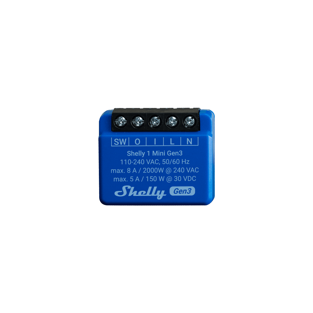 Shelly 1 Mini Gen3 product image