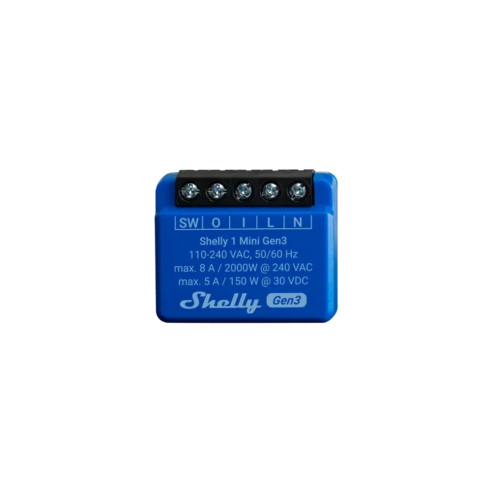 Shelly 1 Mini Gen3 product image