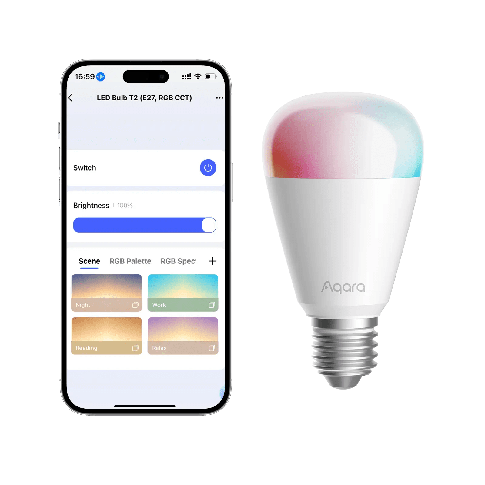 Aqara LED Bulb T2 E26 RGB CCT
