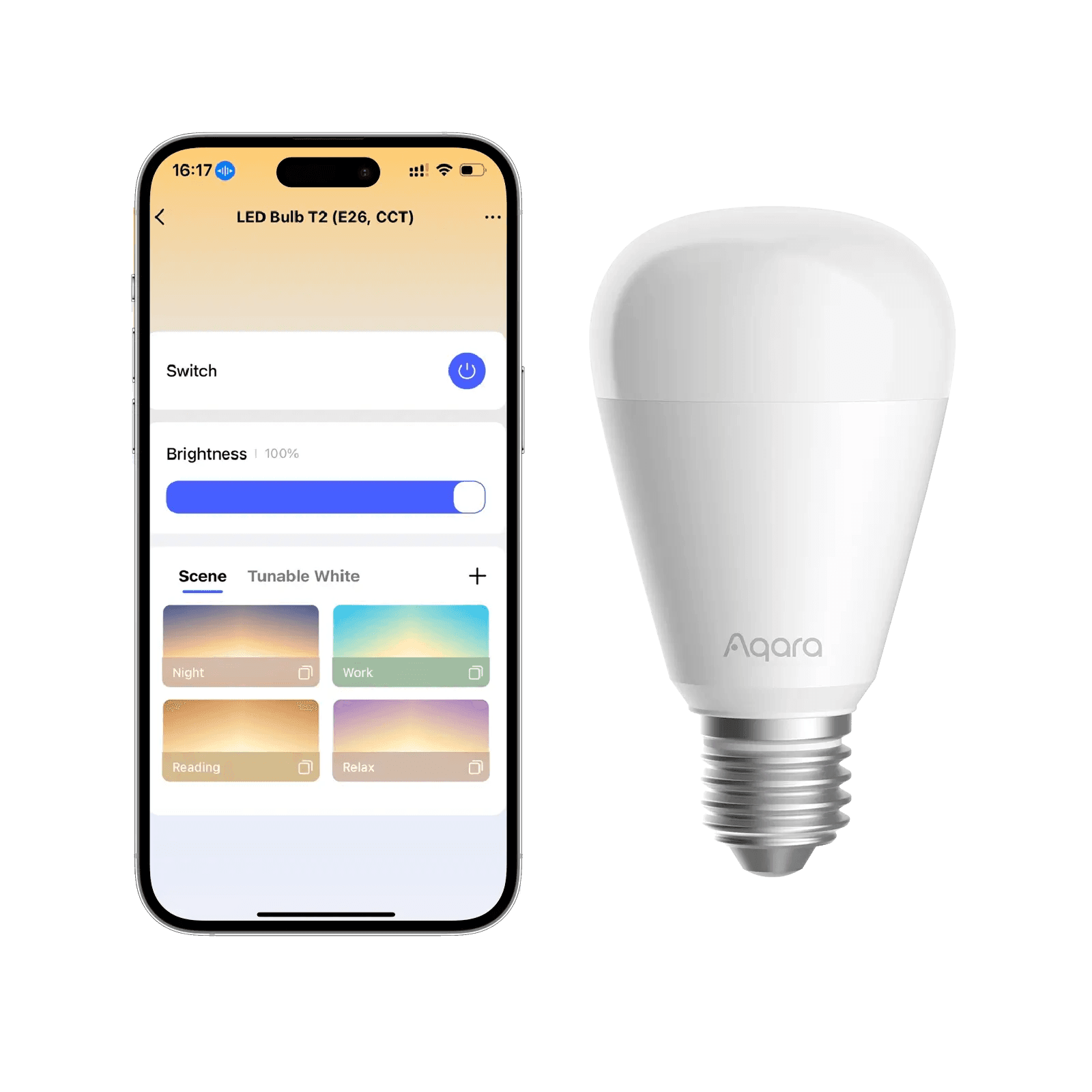 Aqara LED Bulb T2 E26 White CCT