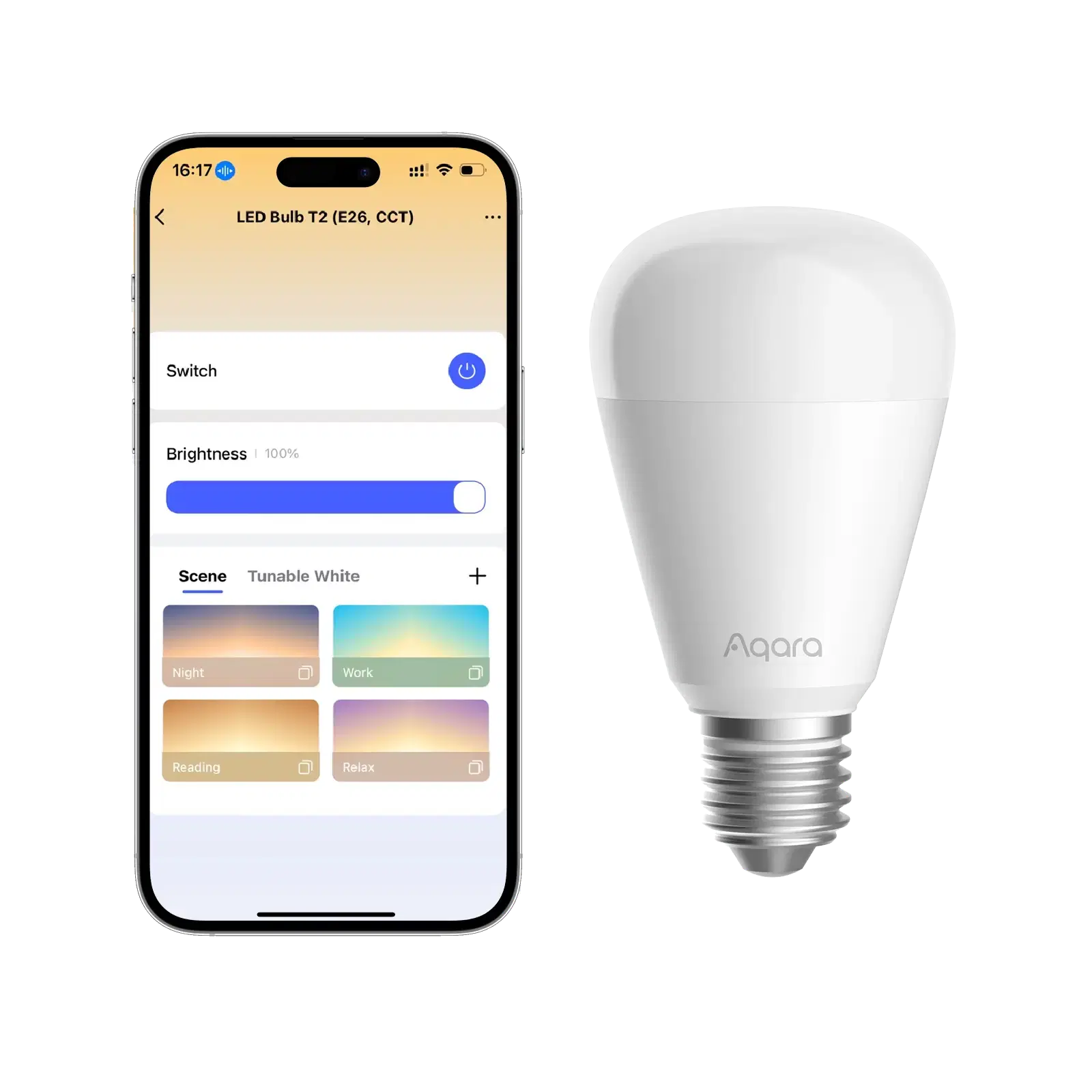 Aqara LED Bulb T2 E26 White CCT
