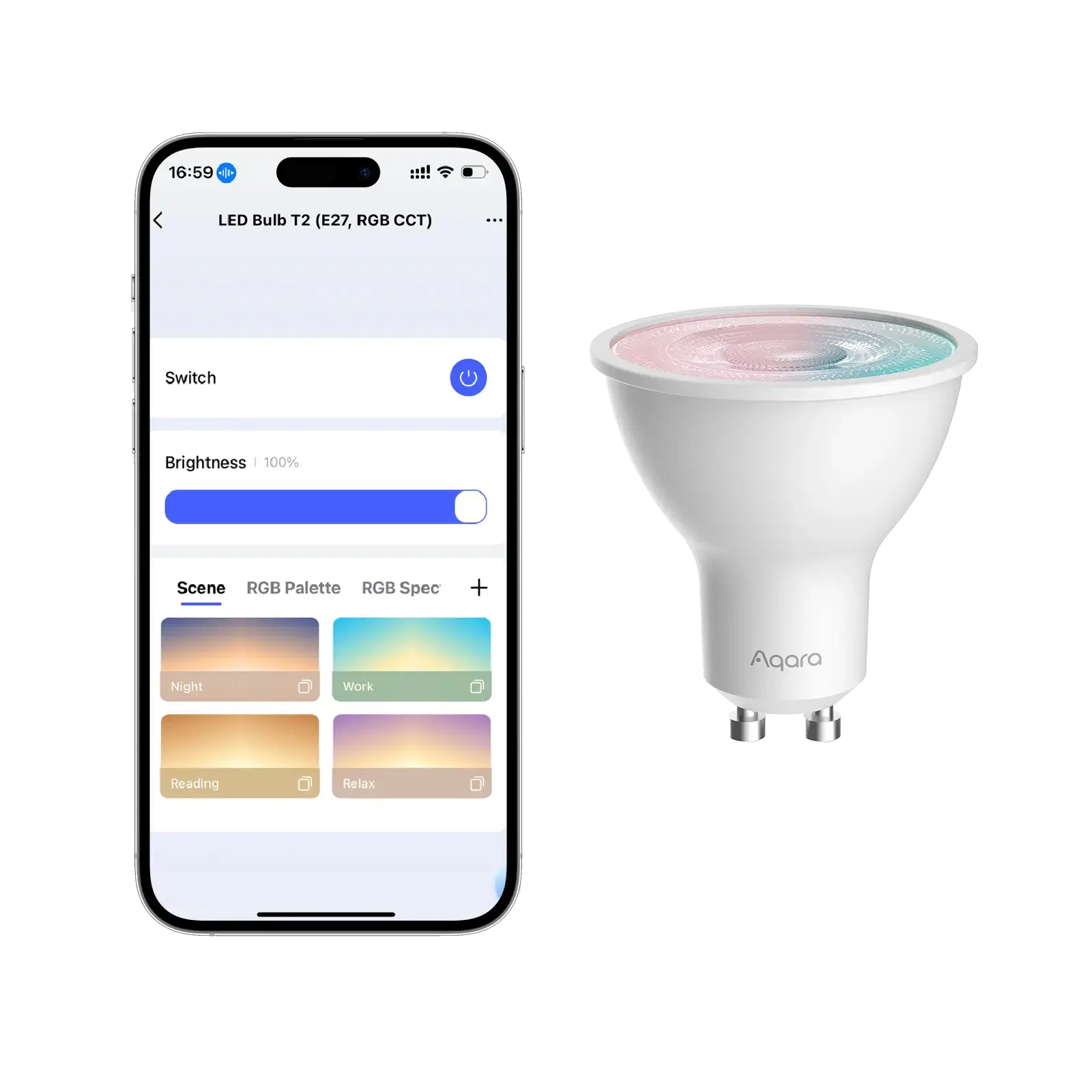 Aqara LED Bulb T2 GU10 RGB CCT