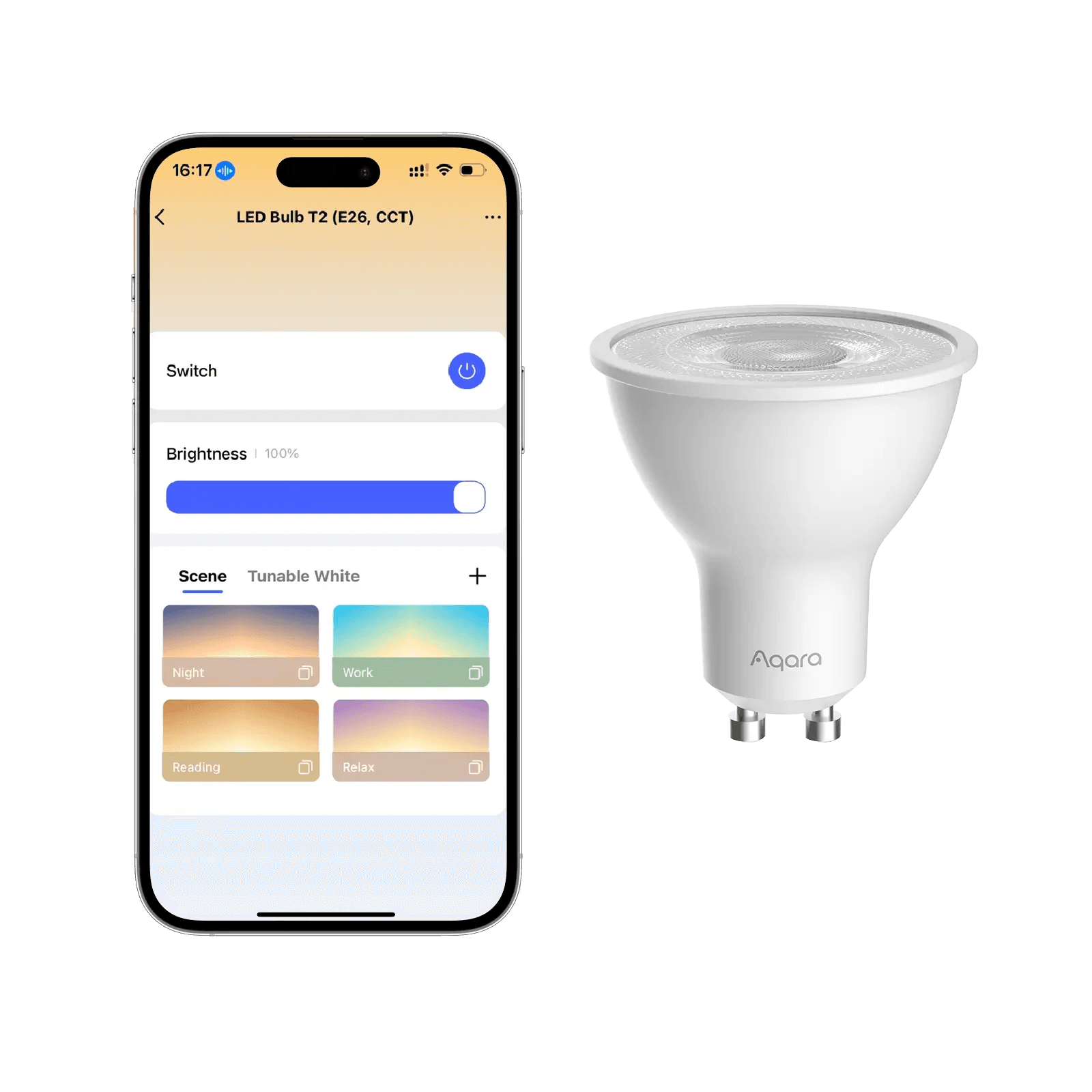 Aqara LED Bulb T2 GU10 White CCT