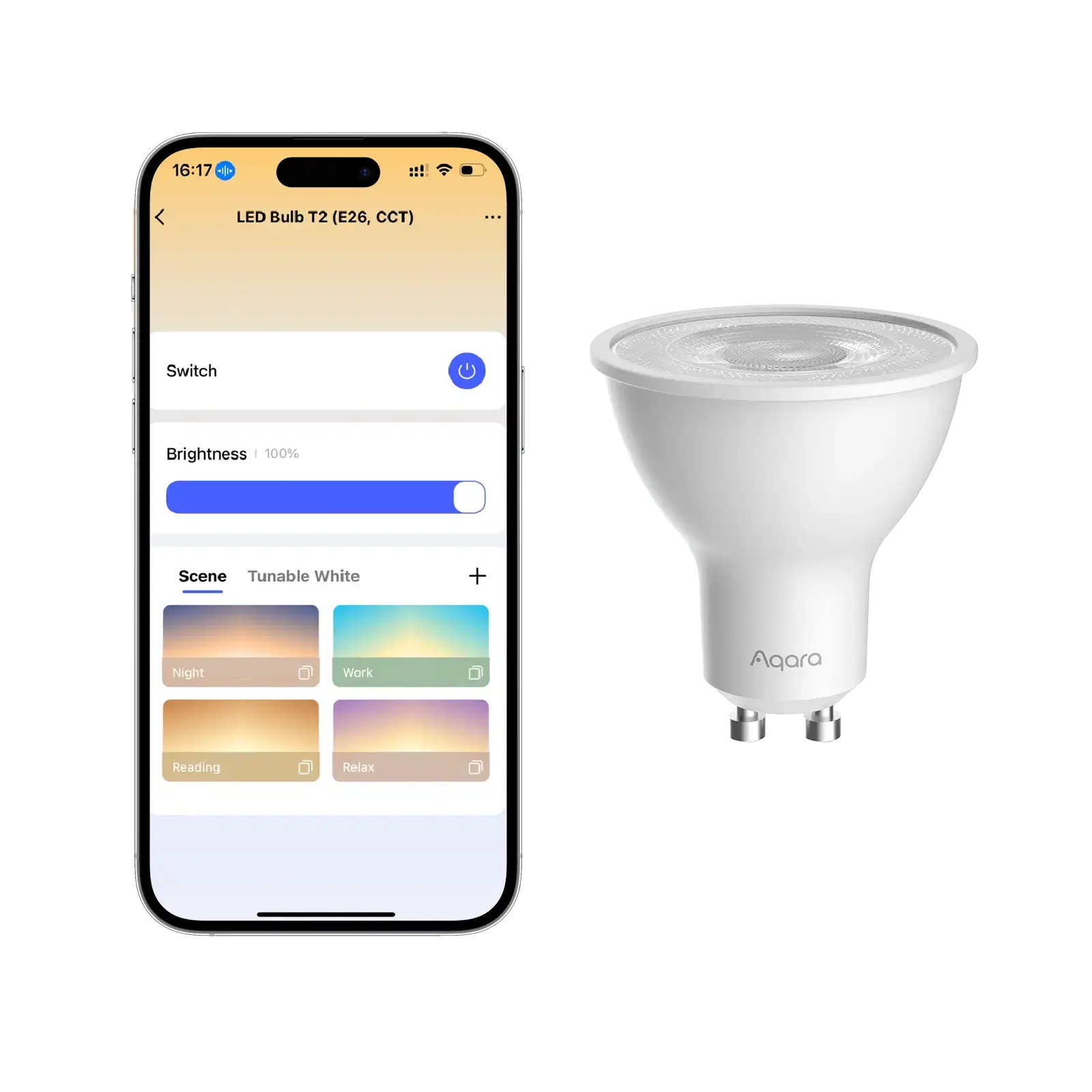 Aqara LED Bulb T2 GU10 White CCT