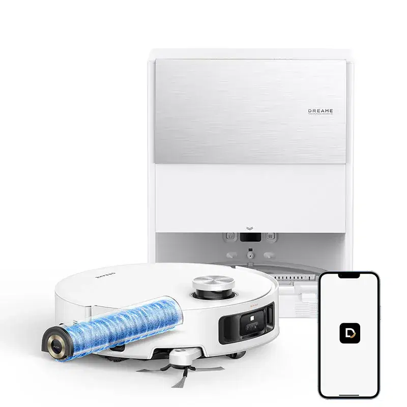 Dreame Aqua10 Roller robot vacuum and dock