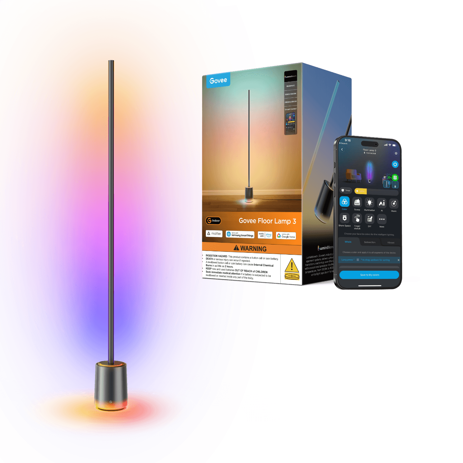 Govee Matter Floor Lamps