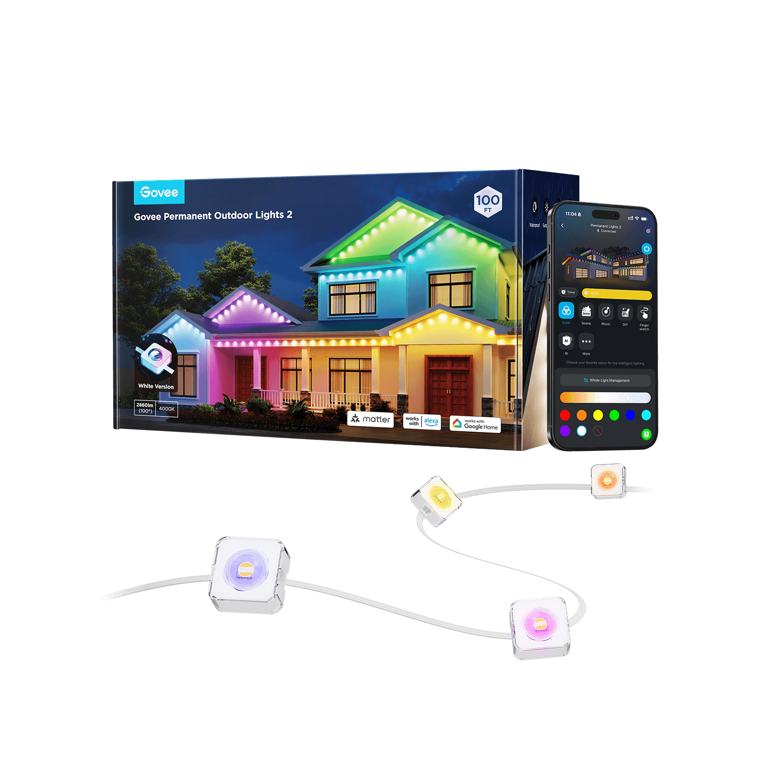 Govee Matter Permanent Outdoor Lights
