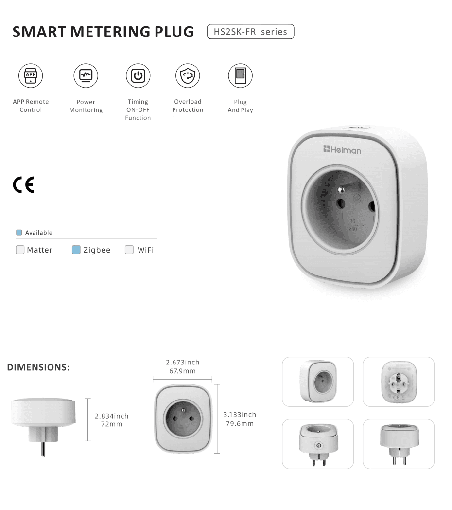 Heiman CRSK-FRM smart metering plug