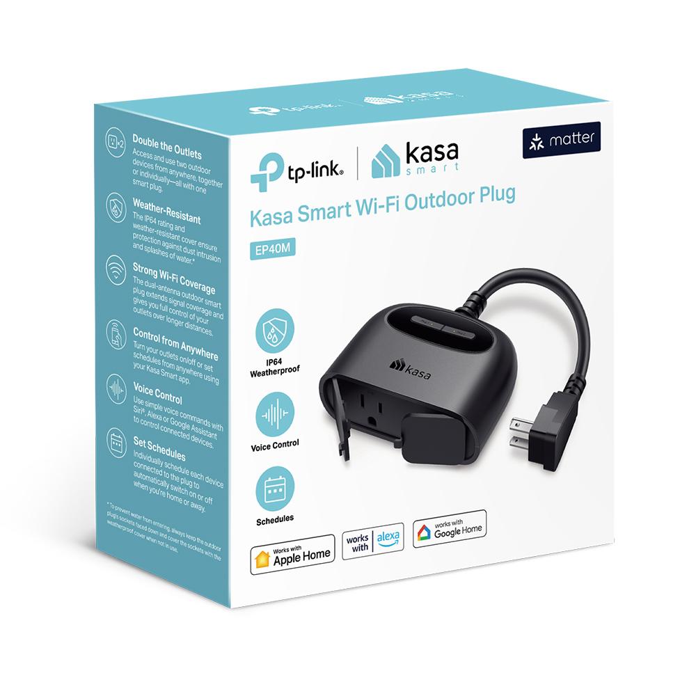 Kasa EP40M outdoor smart Wi-Fi plug